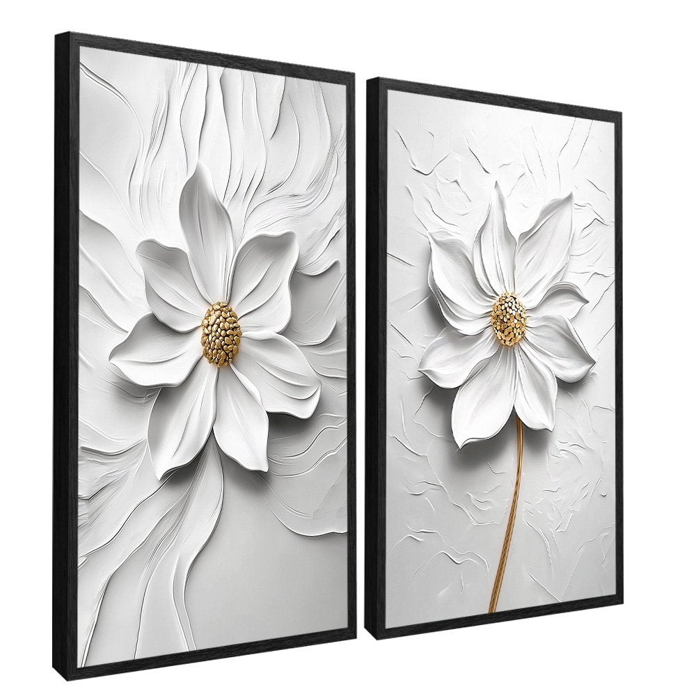 Duo Floral Milk in Pasture V2117 Canvas
