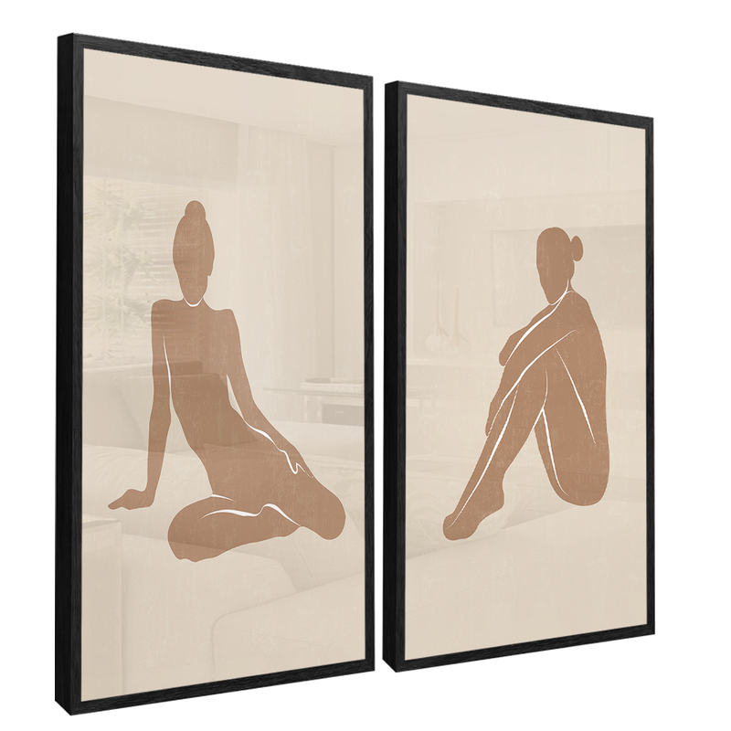 Duo Poses Canvas V1505