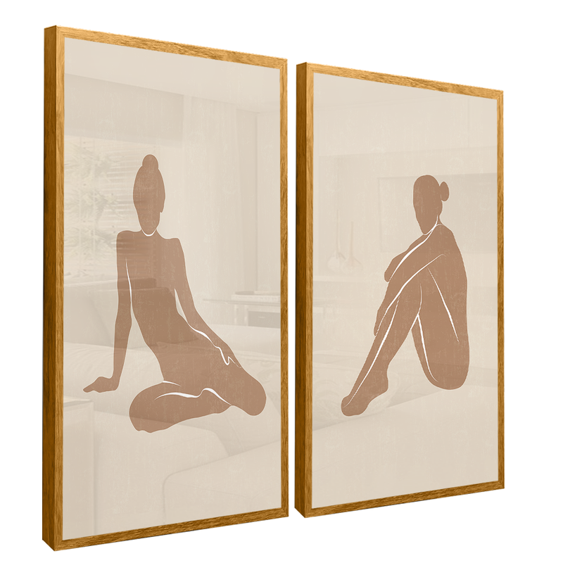 Duo Poses Canvas V1505