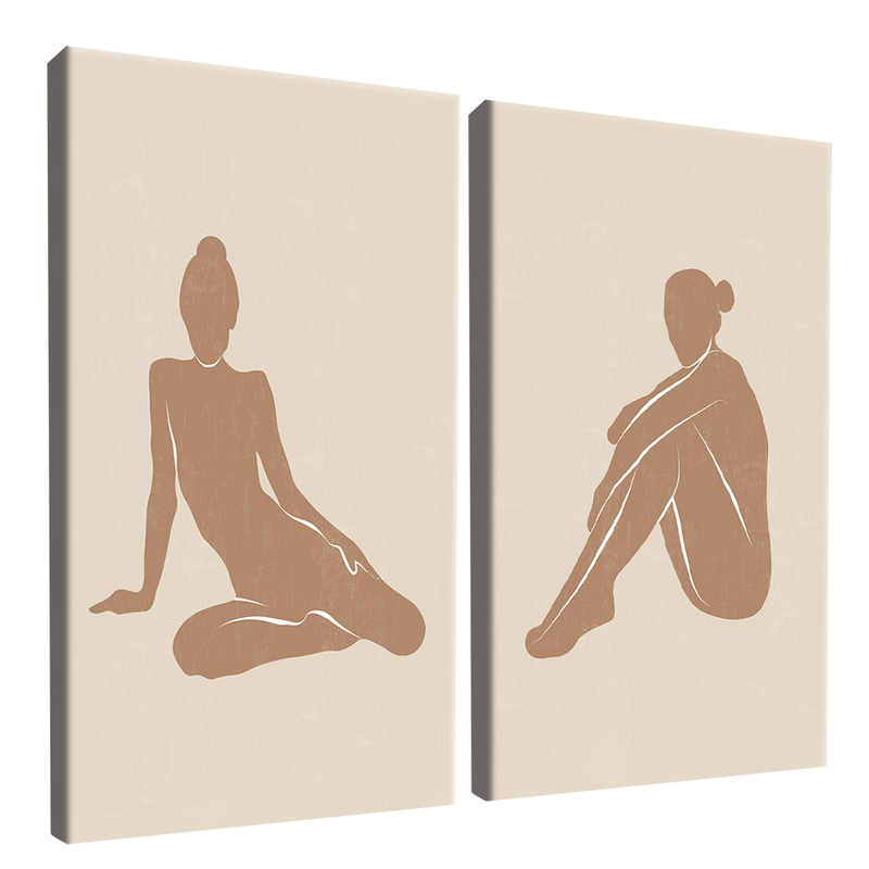 Duo Poses Canvas V1505