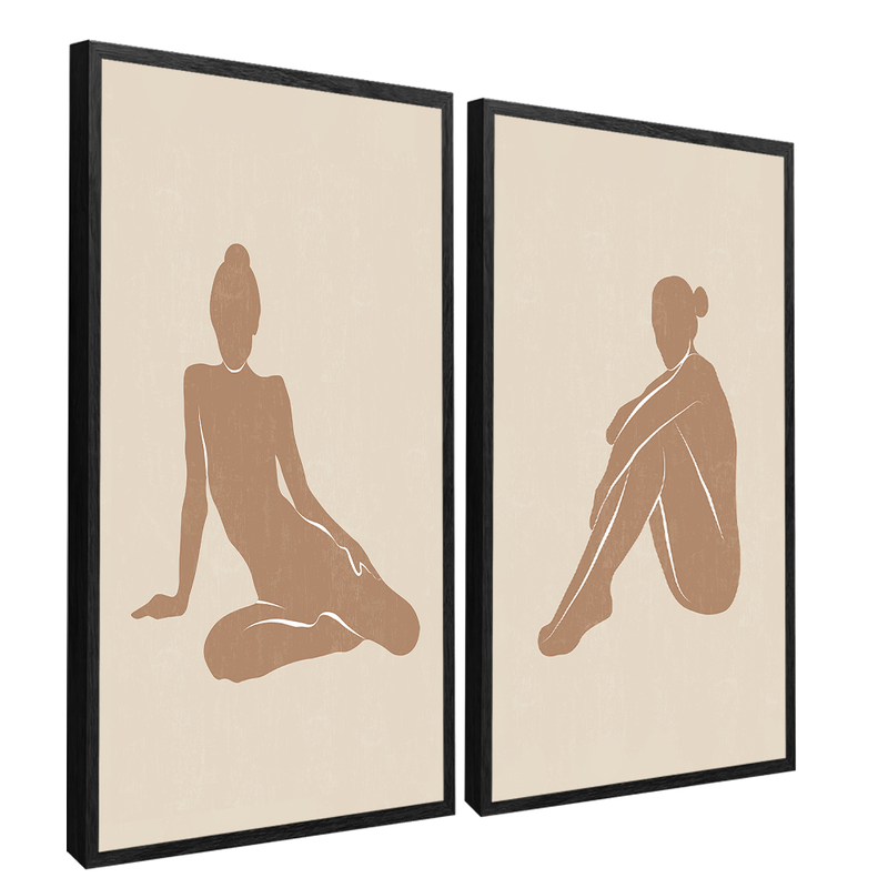 Duo Poses Canvas V1505