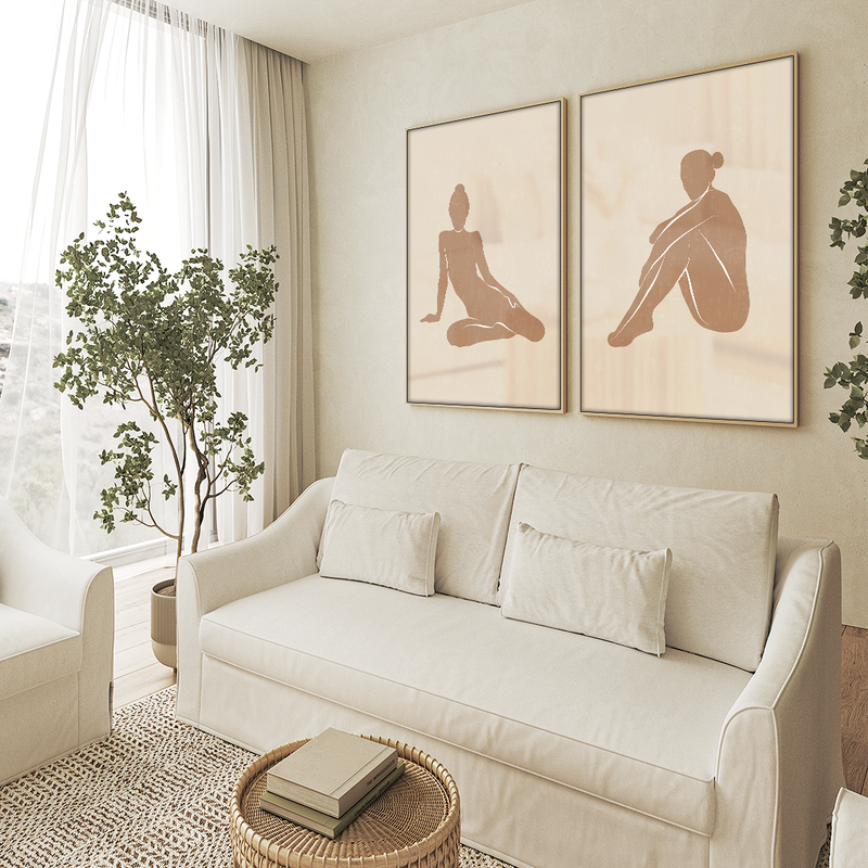 Duo Poses Canvas V1505