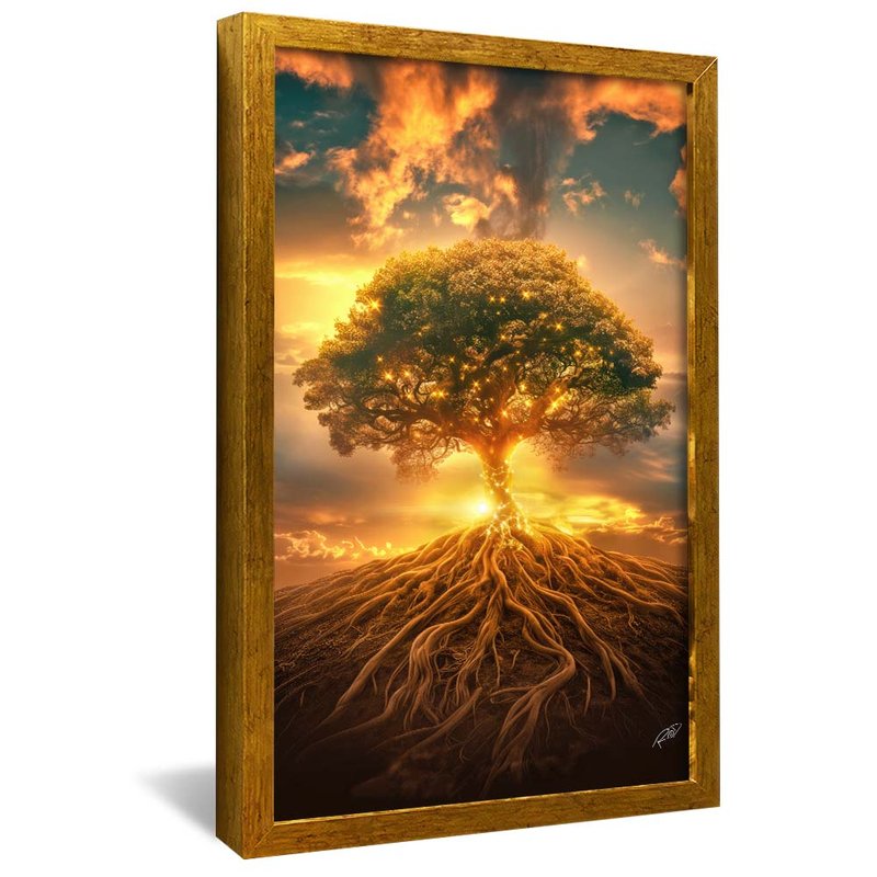Energized Tree V1850 Canvas
