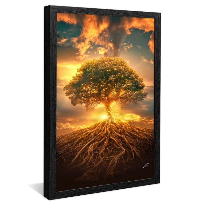 Energized Tree V1850 Canvas