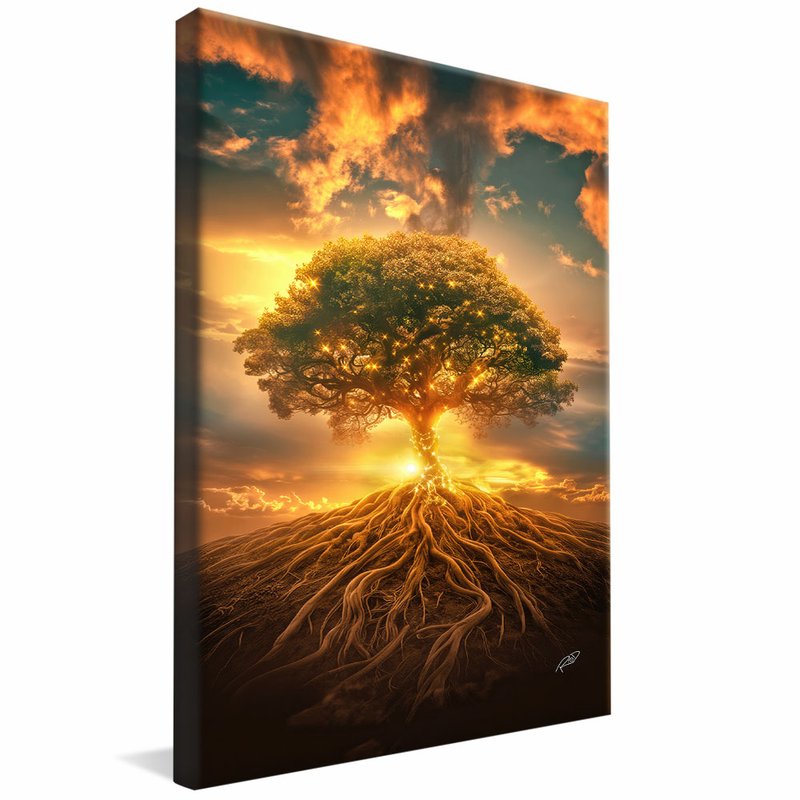 Energized Tree V1850 Canvas