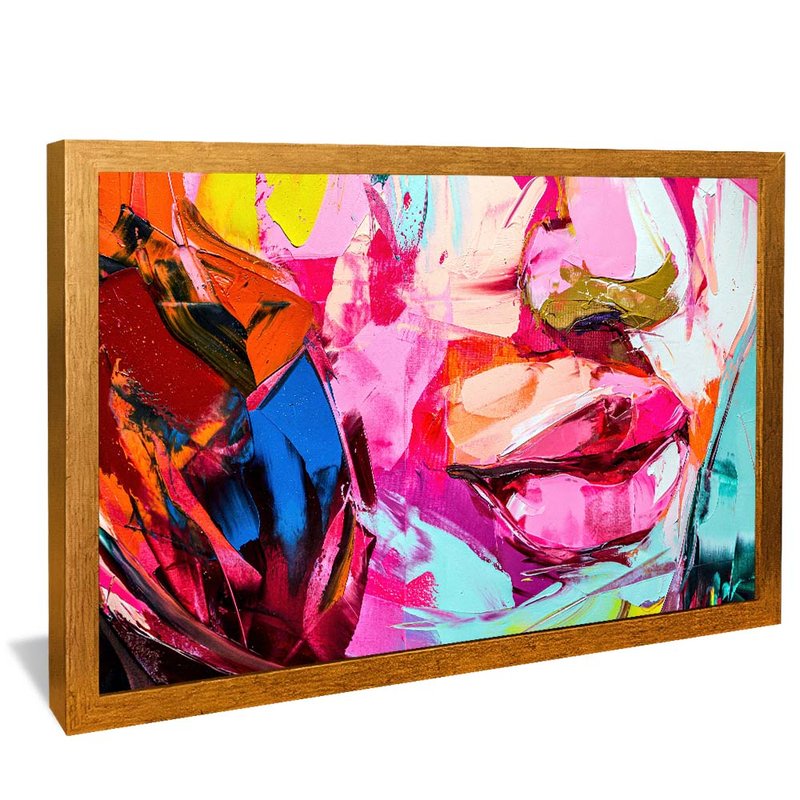 Female Lips 1984 Canvas