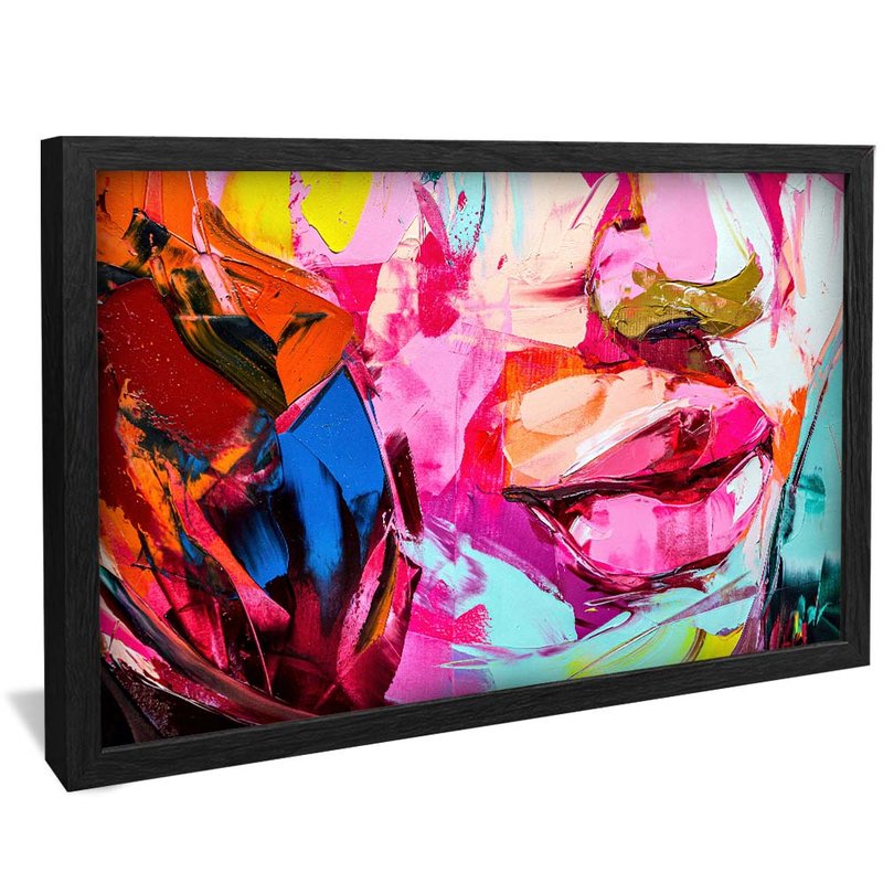 Female Lips 1984 Canvas