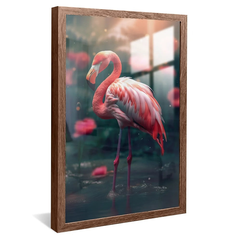 Flamingo in the wild Canvas