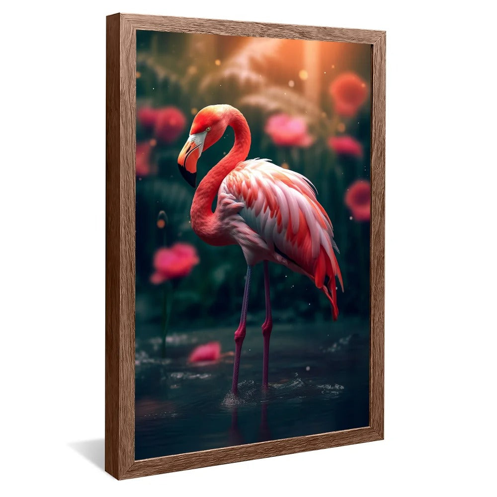 Flamingo in the wild Canvas