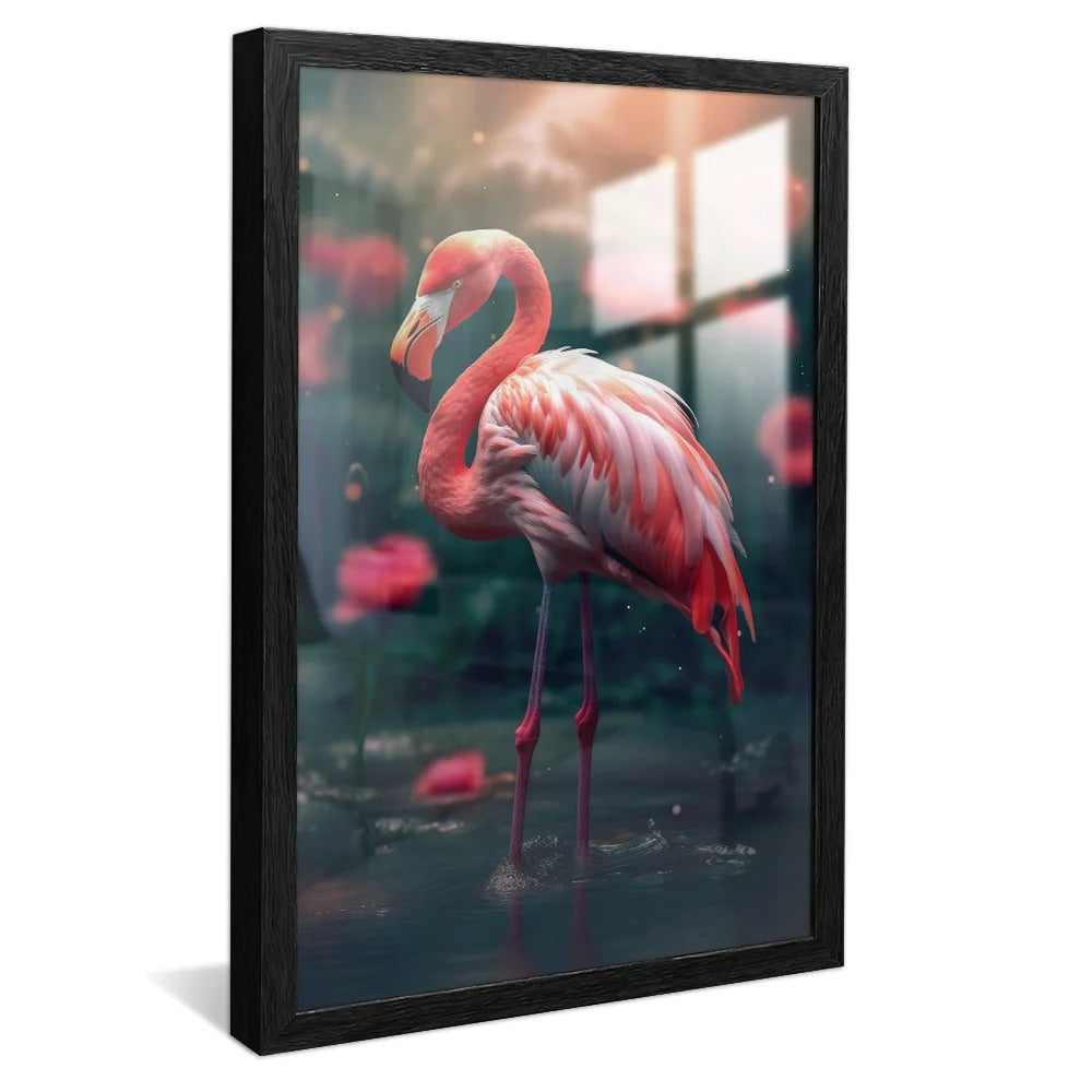 Flamingo in the wild Canvas