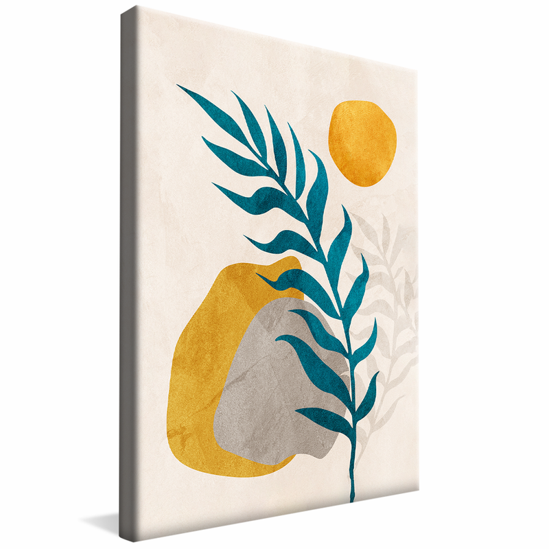 Floral in Watercolor V1570 Canvas