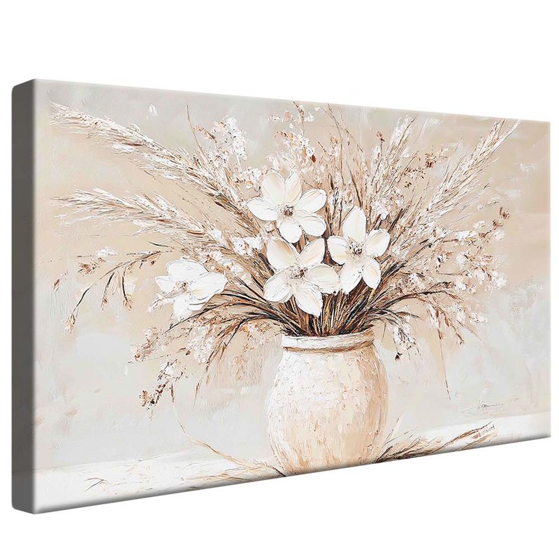 Flower Vase Oil V2044 Canvas