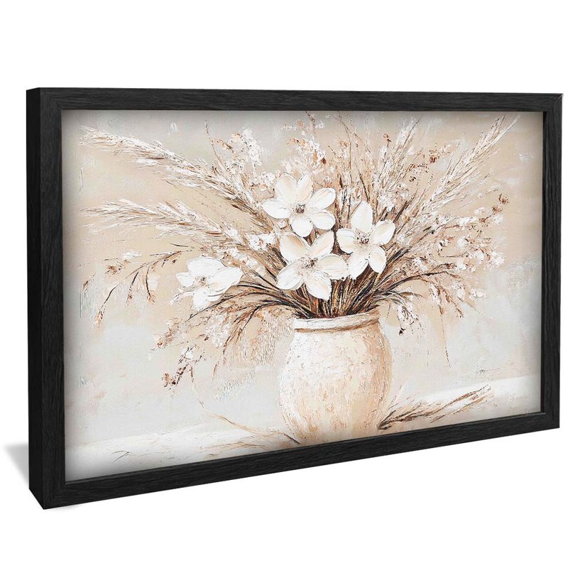 Flower Vase Oil V2044 Canvas