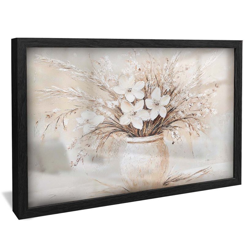 Flower Vase Oil V2044 Canvas
