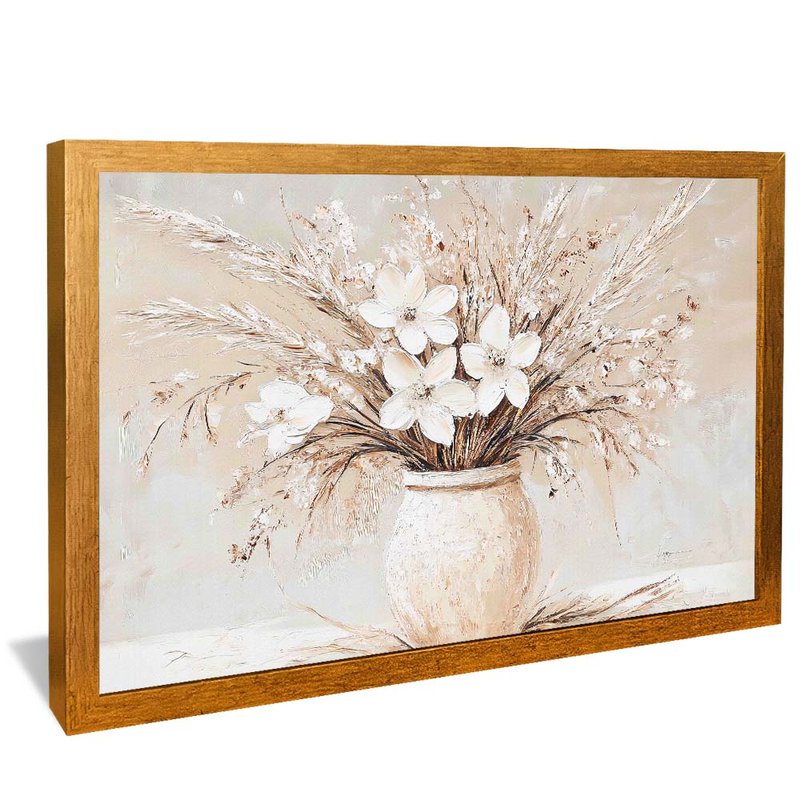 Flower Vase Oil V2044 Canvas