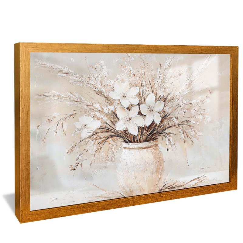 Flower Vase Oil V2044 Canvas
