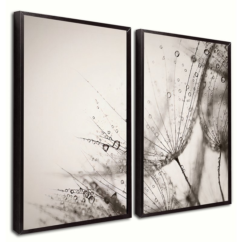 Flowers Lion Tooth Kit with 2 Paintings Canvas