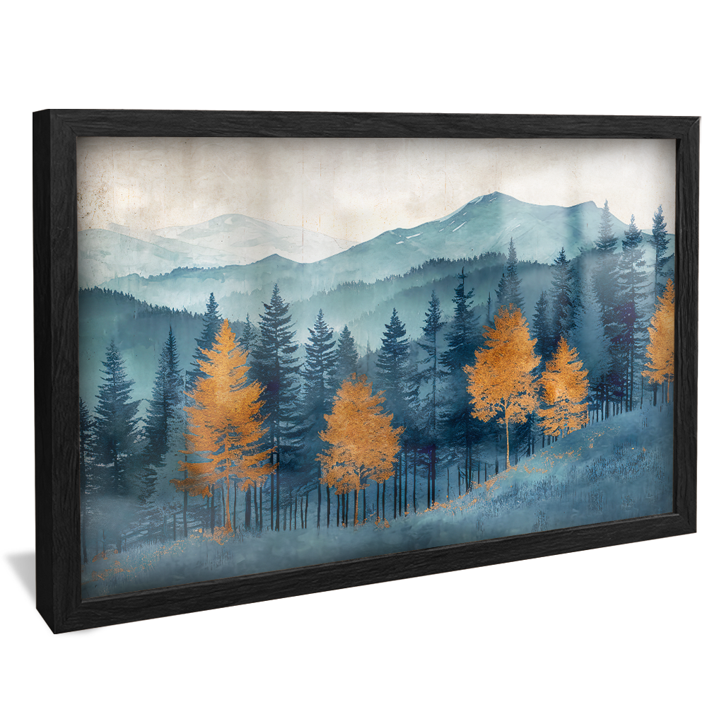 Forest in Blue V1161 Canvas