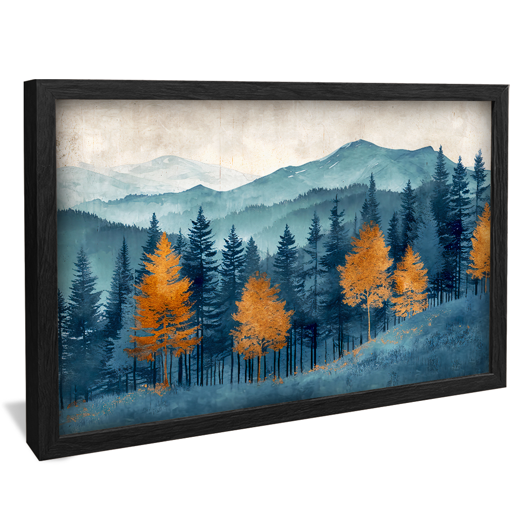 Forest in Blue V1161 Canvas