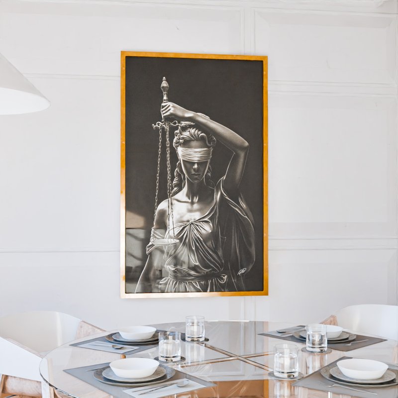 Goddess of Justice V1976 Canvas
