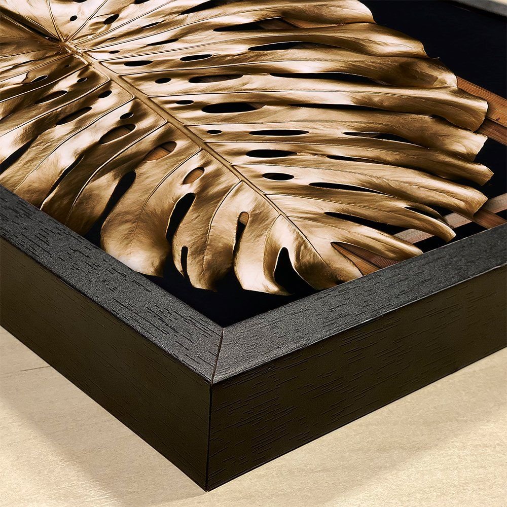 Gold Leaves Canvas