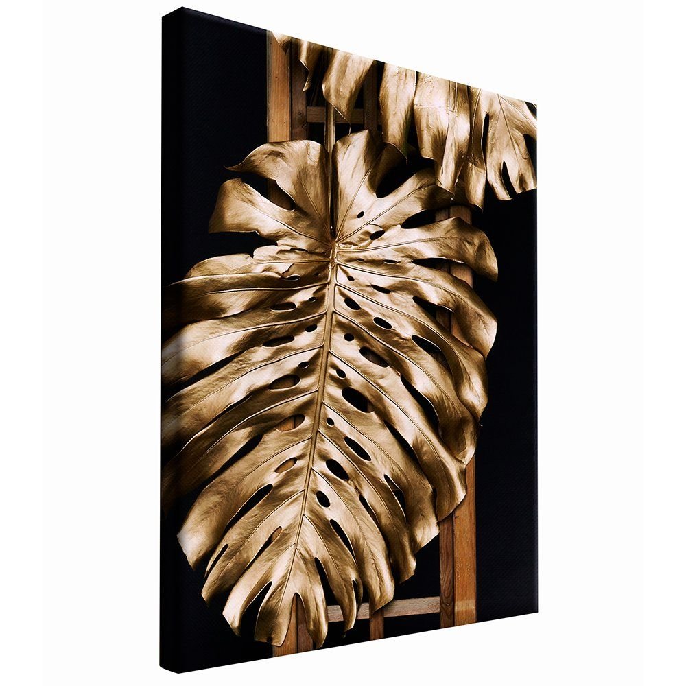 Gold Leaves Canvas