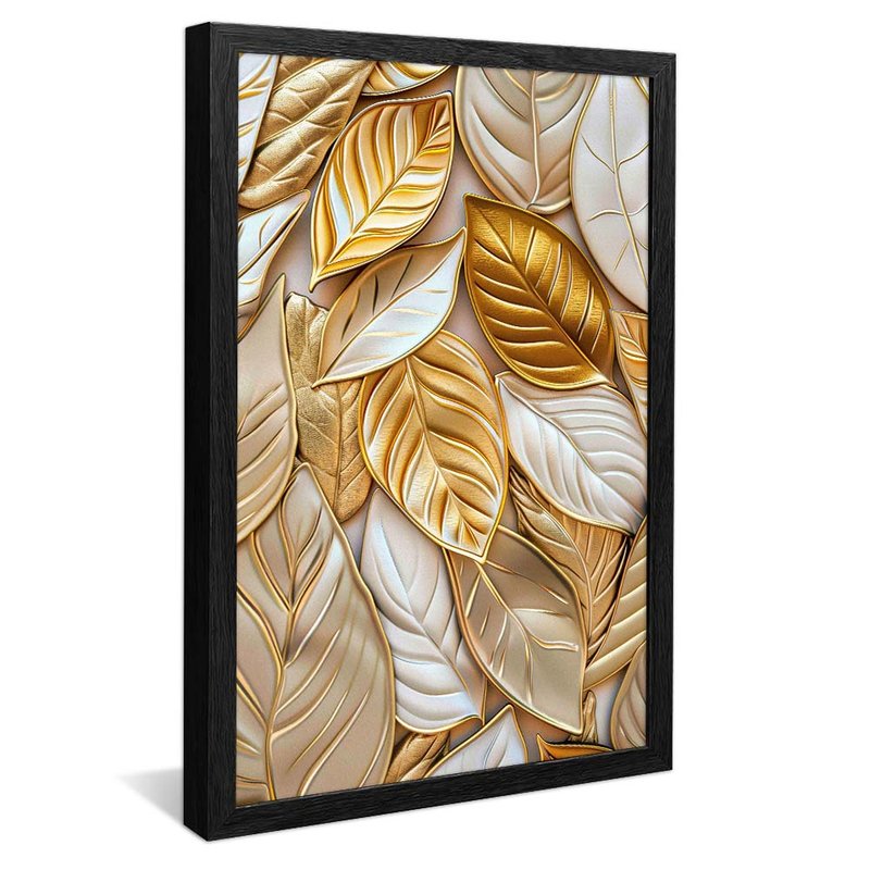 Gold Leaves V1927 Canvas