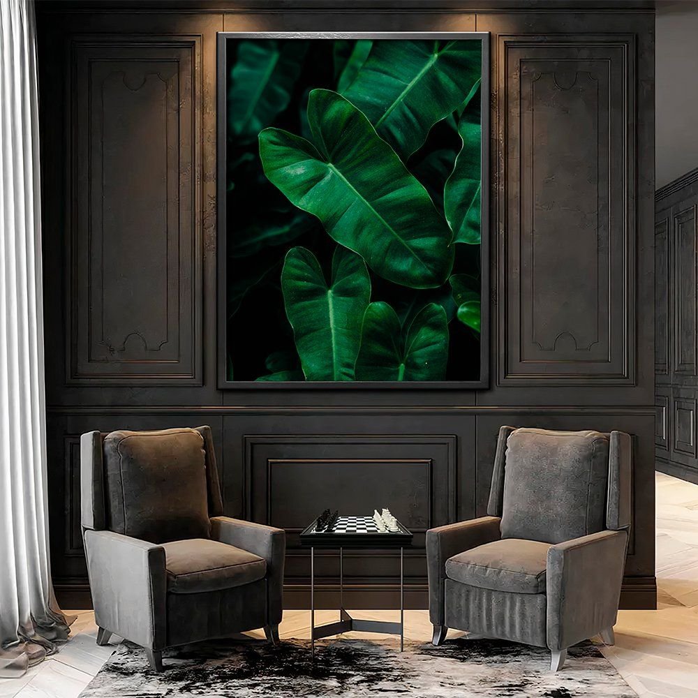 Green Leaves Canvas