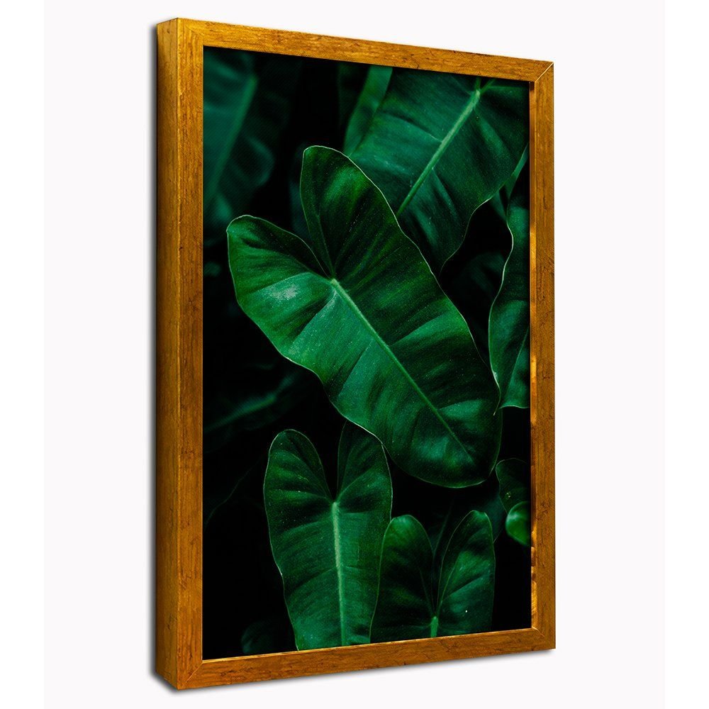 Green Leaves Canvas