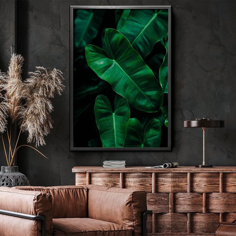 Green Leaves Canvas