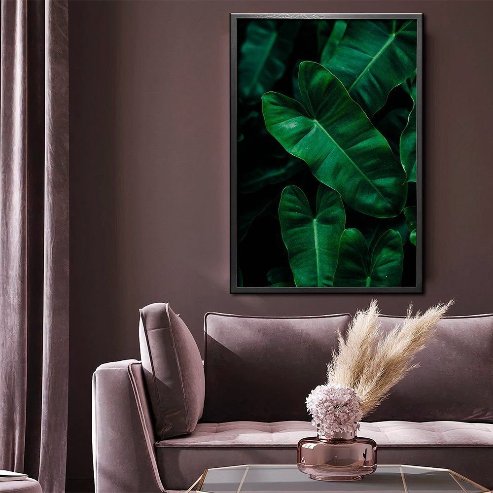 Green Leaves Canvas