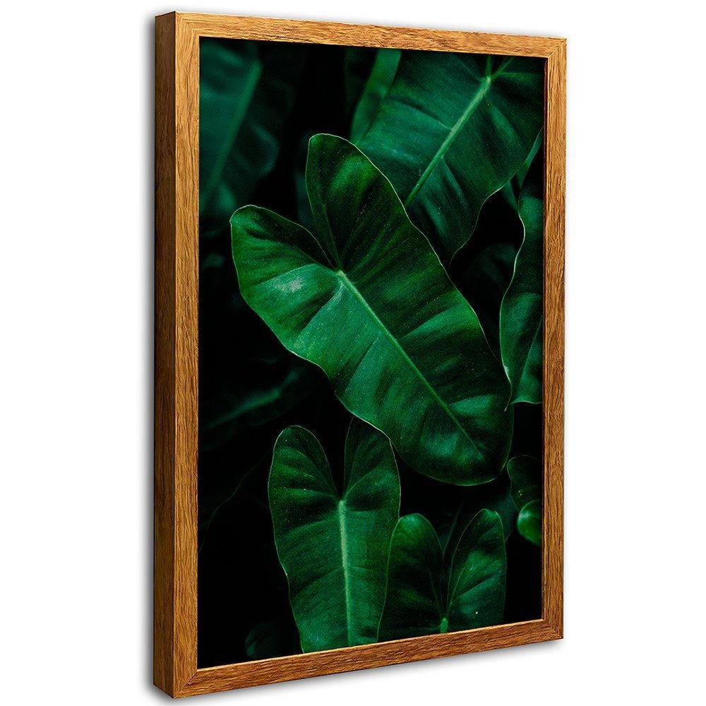 Green Leaves Canvas