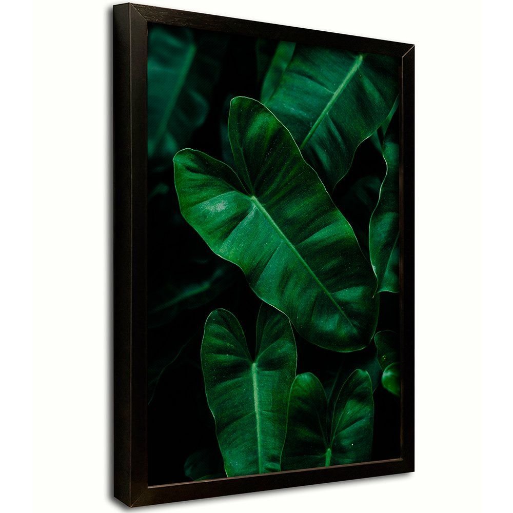 Green Leaves Canvas