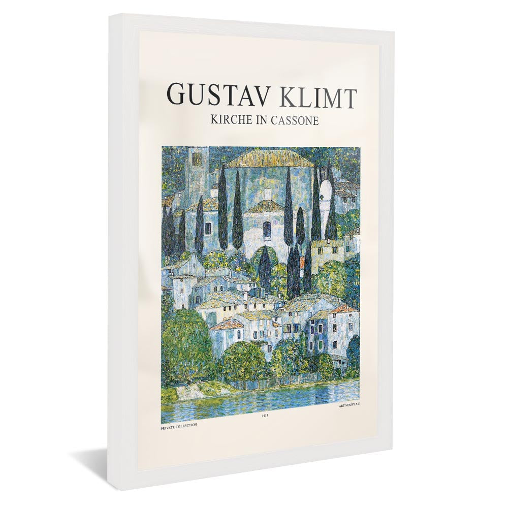 Gustav Klimt Kirche in Cassone V2358 Canvas