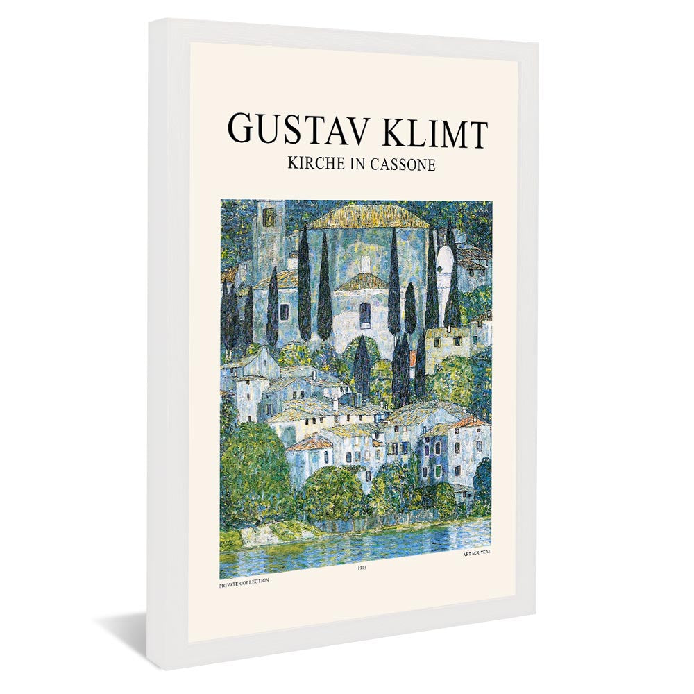 Gustav Klimt Kirche in Cassone V2358 Canvas
