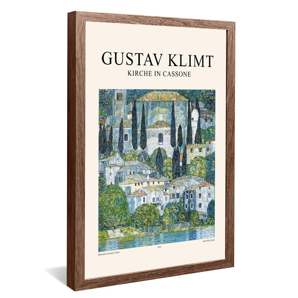 Gustav Klimt Kirche in Cassone V2358 Canvas