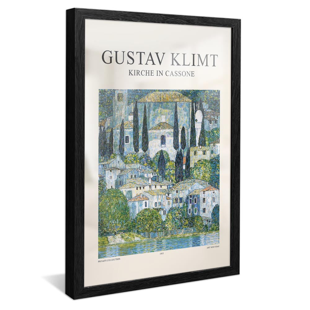 Gustav Klimt Kirche in Cassone V2358 Canvas