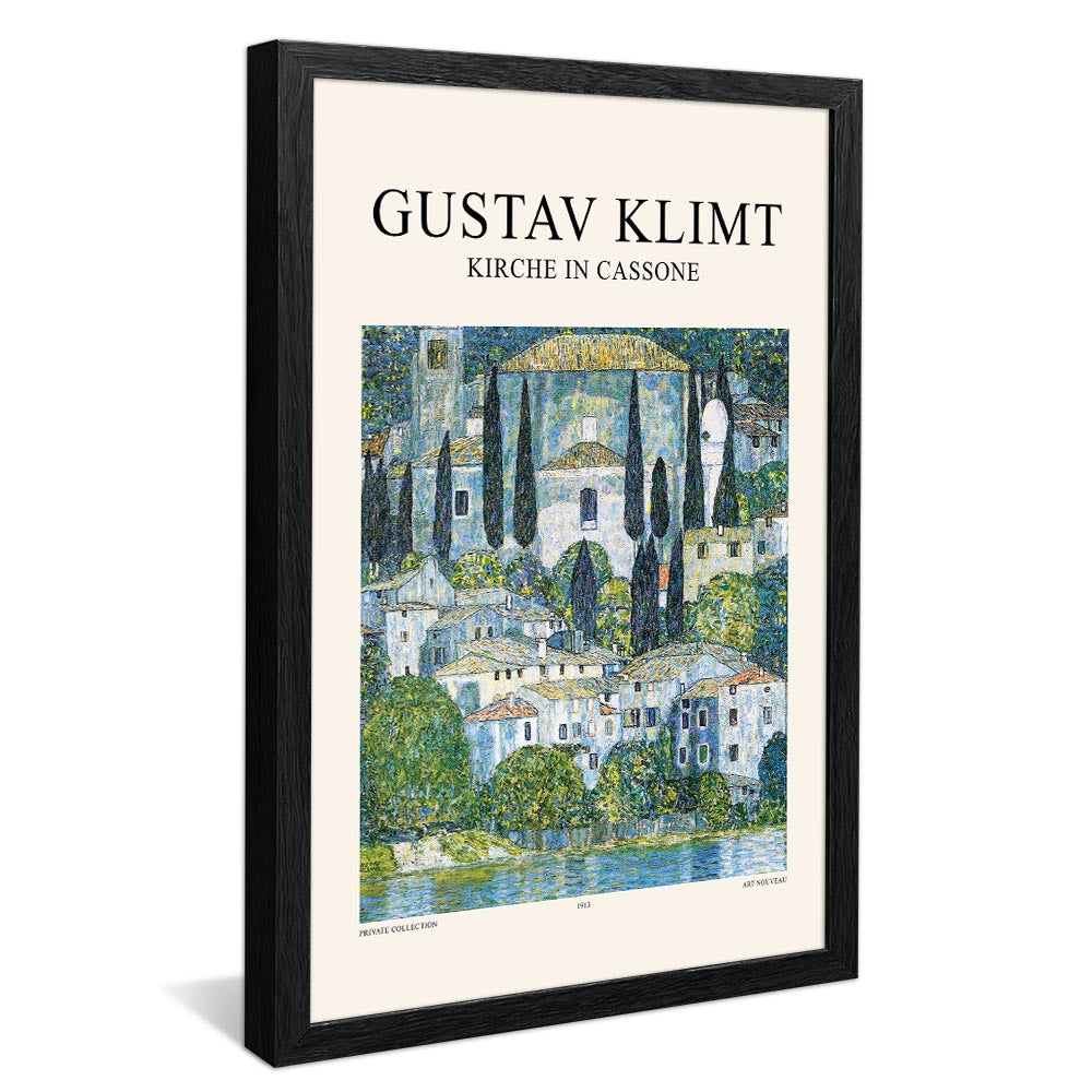 Gustav Klimt Kirche in Cassone V2358 Canvas