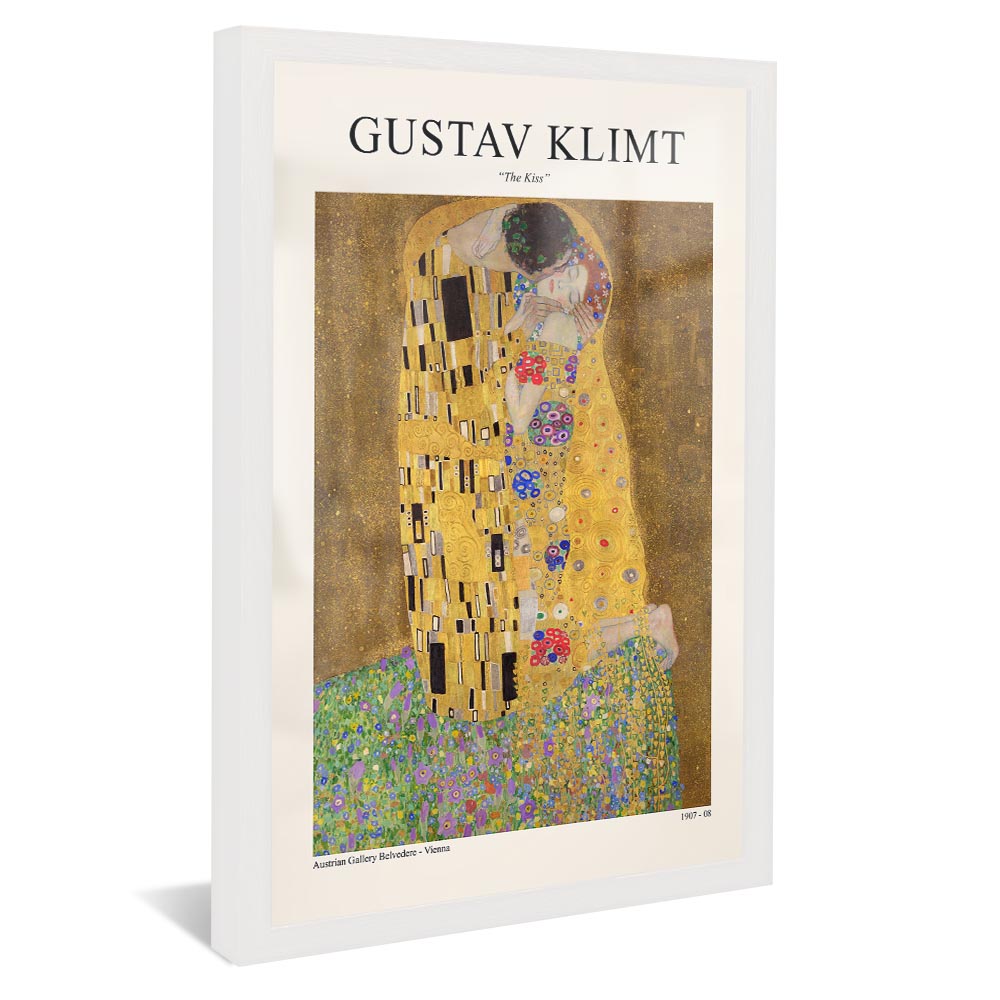 Gustav Klimt The Kiss V2359 Canvas