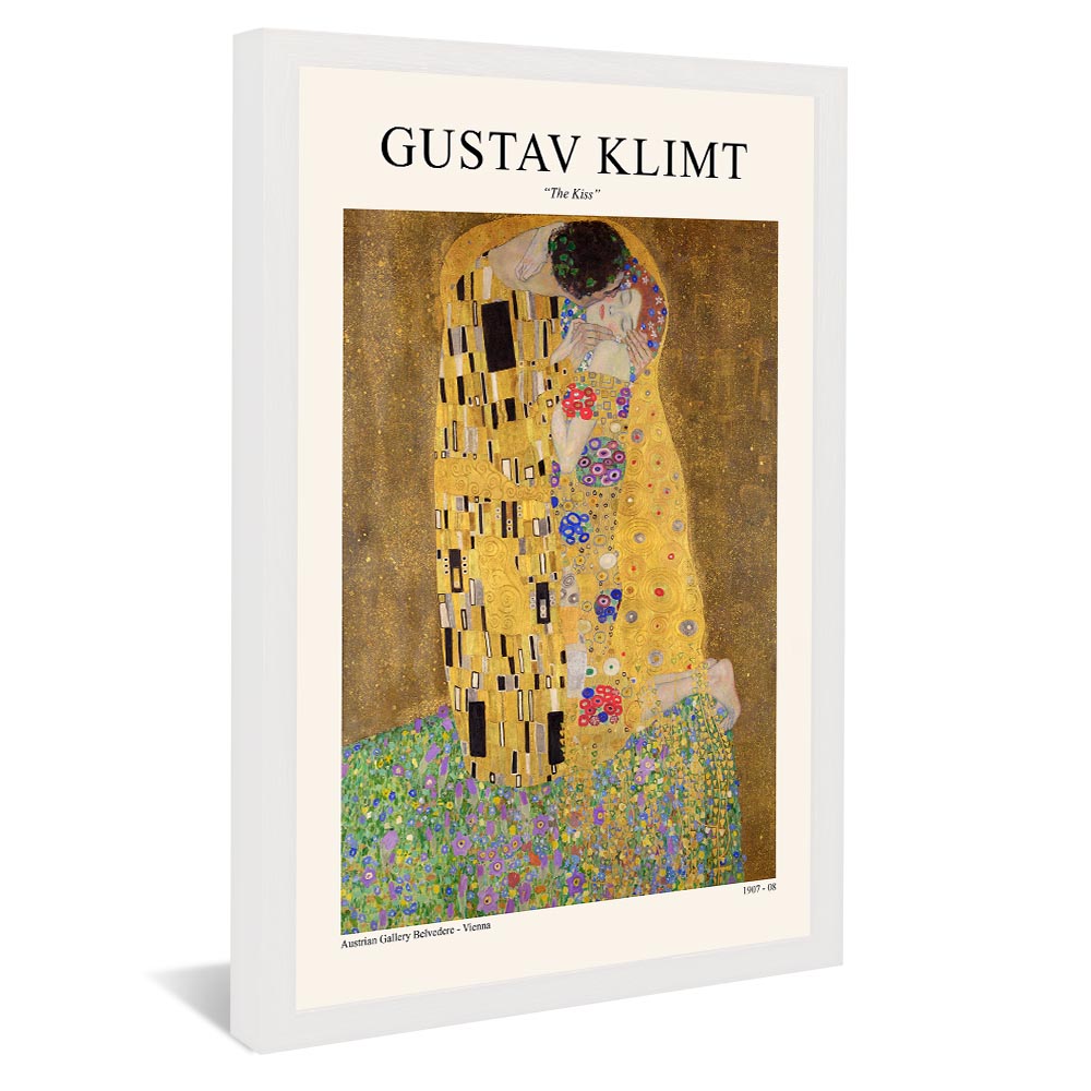 Gustav Klimt The Kiss V2359 Canvas