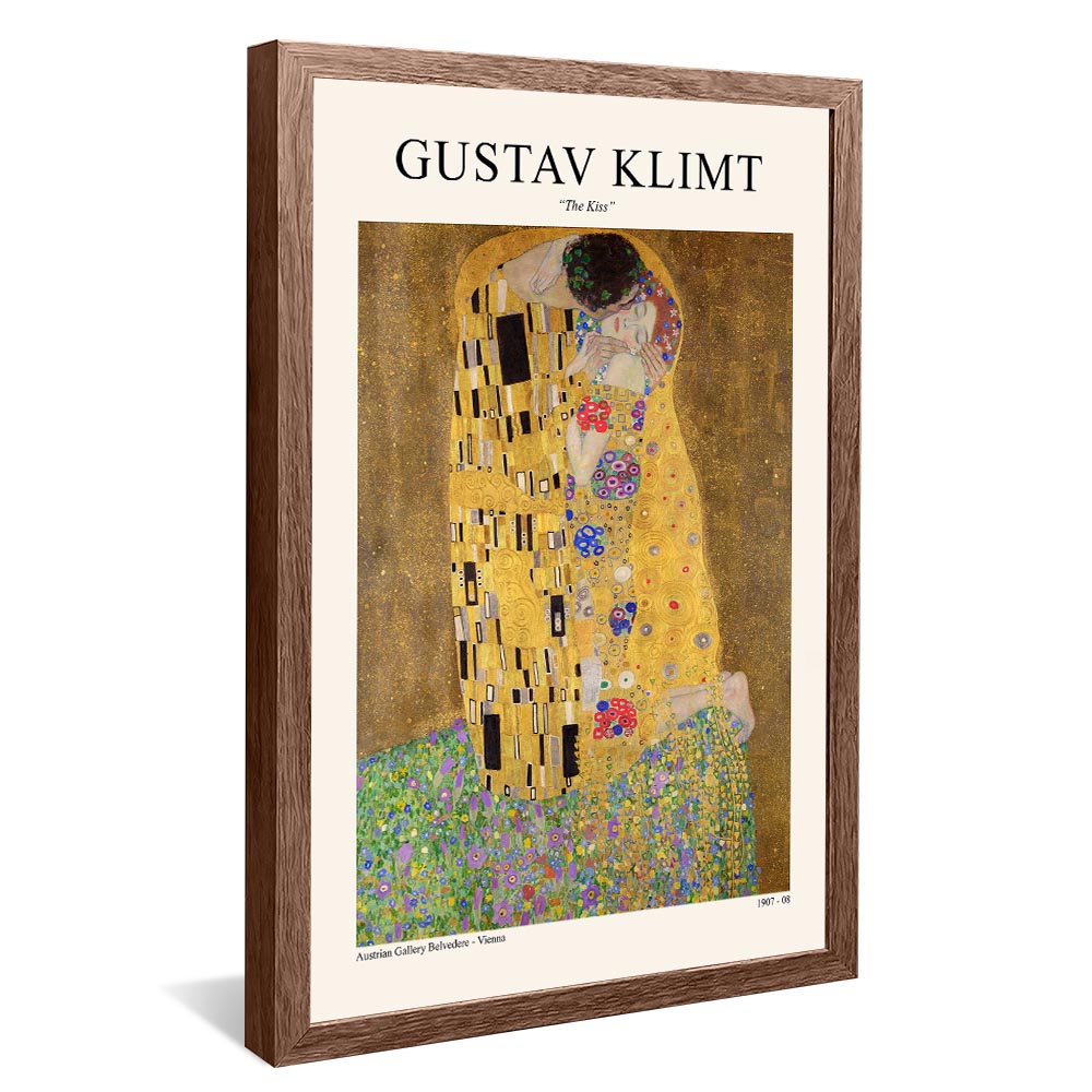 Gustav Klimt The Kiss V2359 Canvas