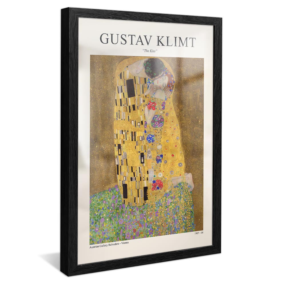 Gustav Klimt The Kiss V2359 Canvas