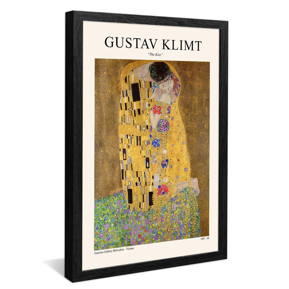 Gustav Klimt The Kiss V2359 Canvas