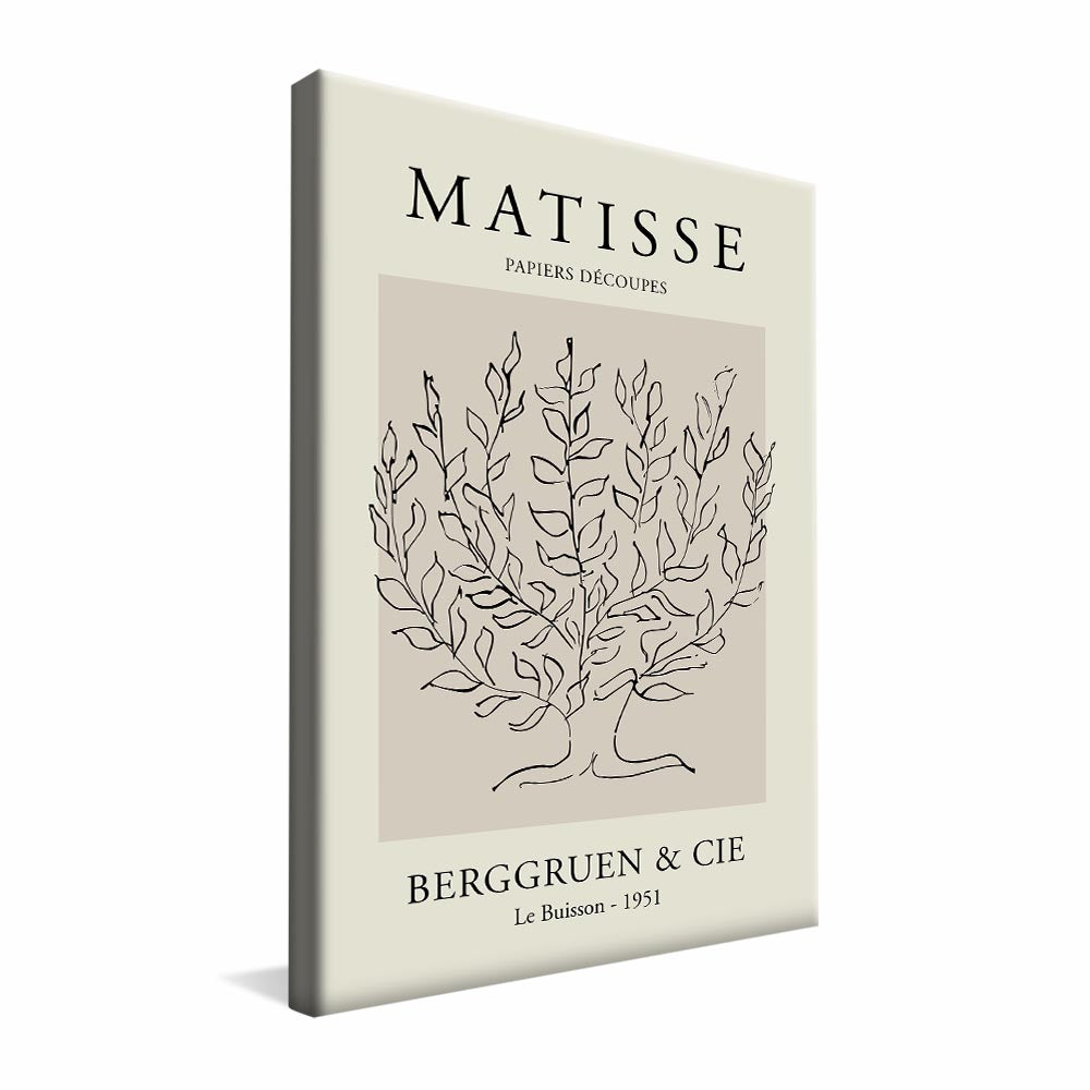 Henri Matisse Le Buisson 1951 V2363 Canvas