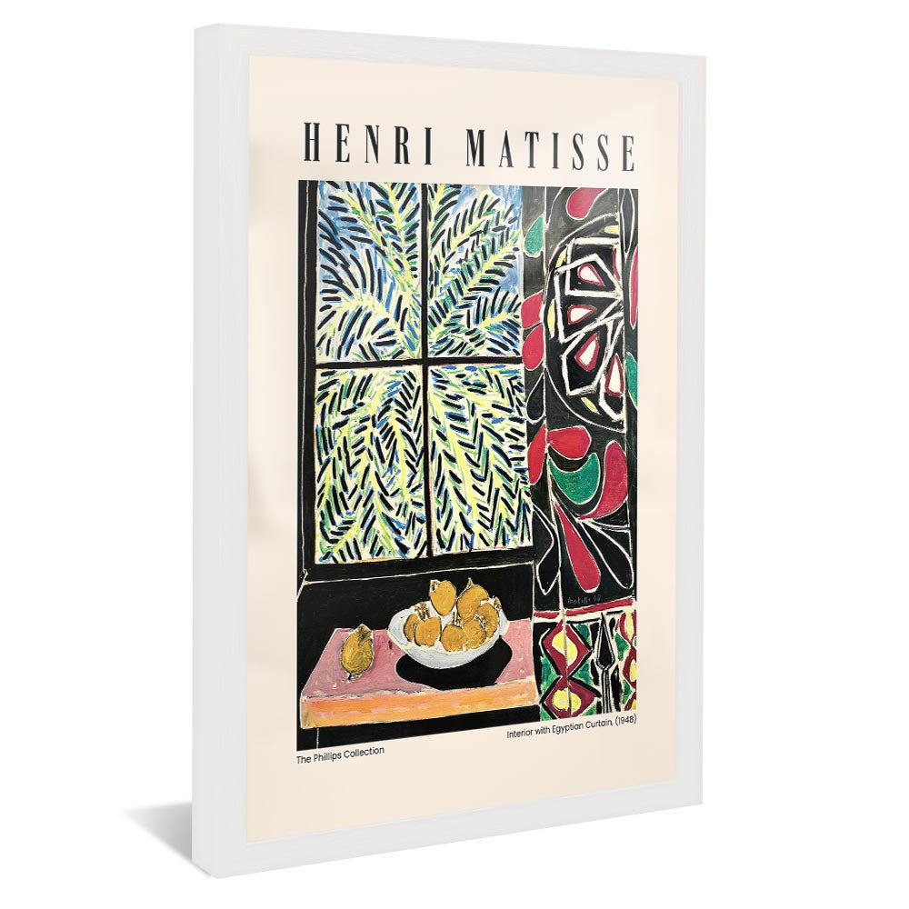 Henri Matisse The Egyptian Curtain 1948 V2366 Canvas