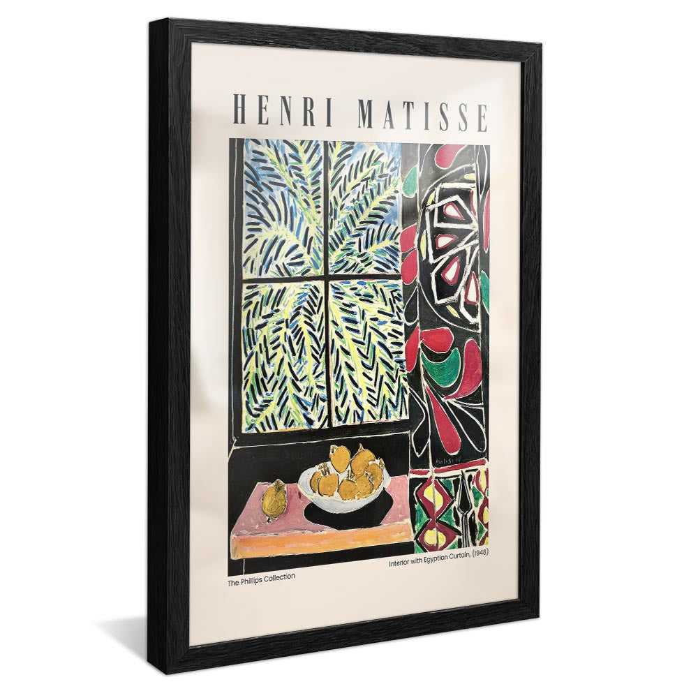 Henri Matisse The Egyptian Curtain 1948 V2366 Canvas
