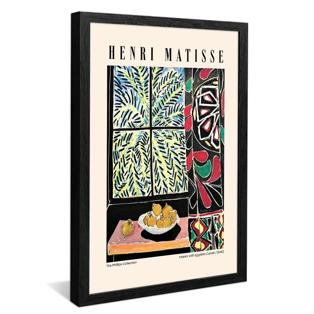 Henri Matisse The Egyptian Curtain 1948 V2366 Canvas