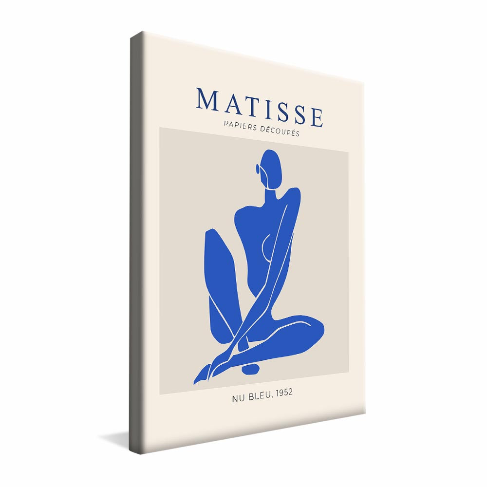 Henri Matisse nu Bleu 1952 V2364 Canvas