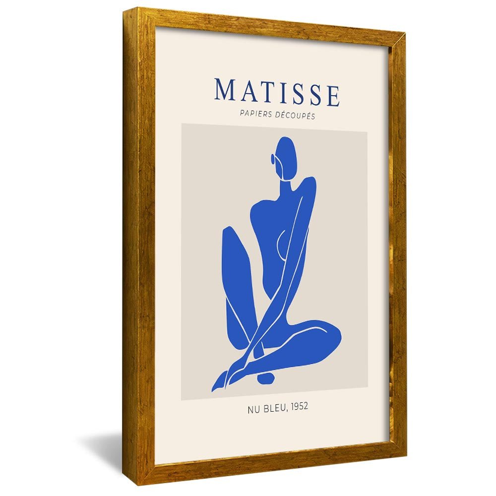 Henri Matisse nu Bleu 1952 V2364 Canvas