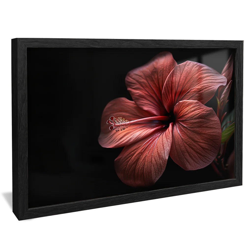 Hibiscus Flower Canvas v1408